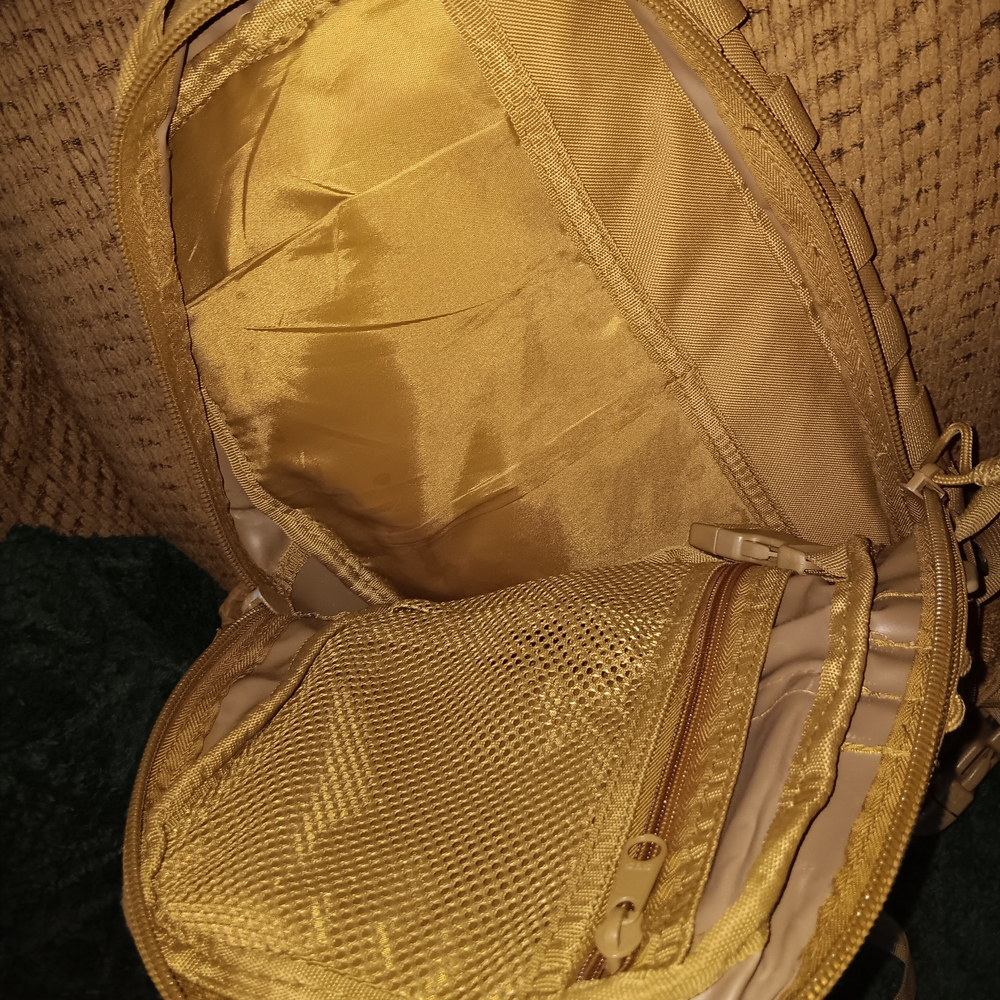 Tan Tactical Backpack - Picture 5 of 6